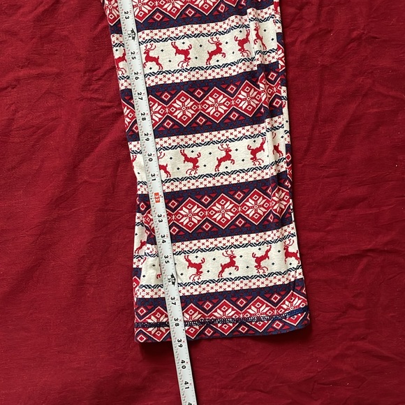 Lanz of Salzburg Sz L Women’s Reindeer Fair Isle Pajama PantS ONLY - Picture 13 of 13